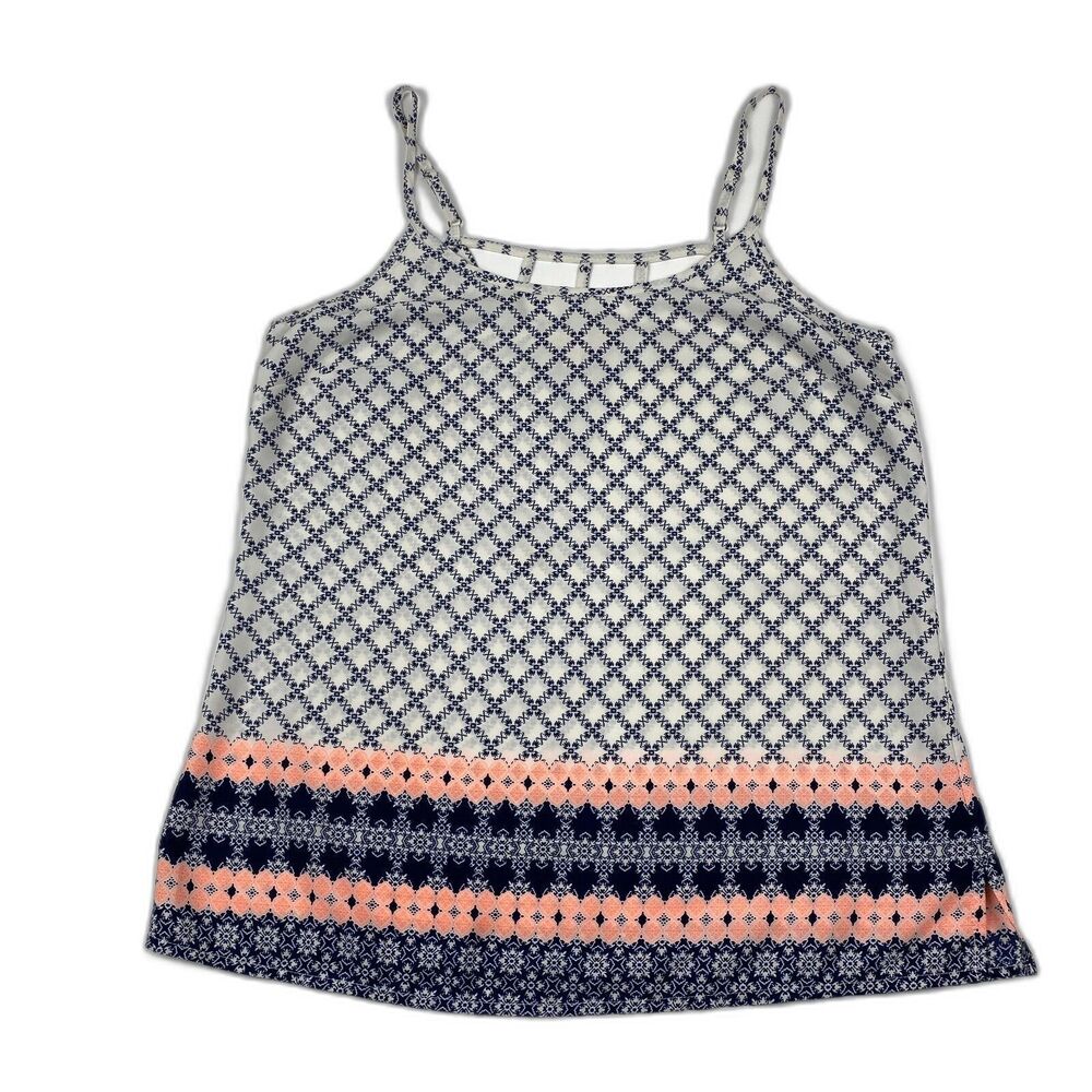 Skies Are Blue Anthropologie Top Womens Small Spaghetti Strap Adjustable Boho